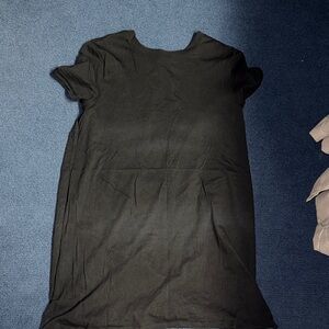 Old Navy Black T-Shirt Dress